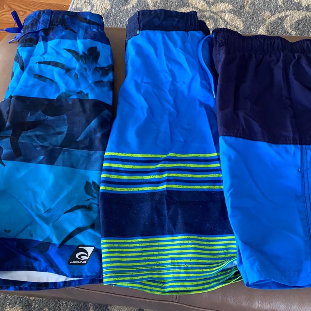 3 boys bathing suits